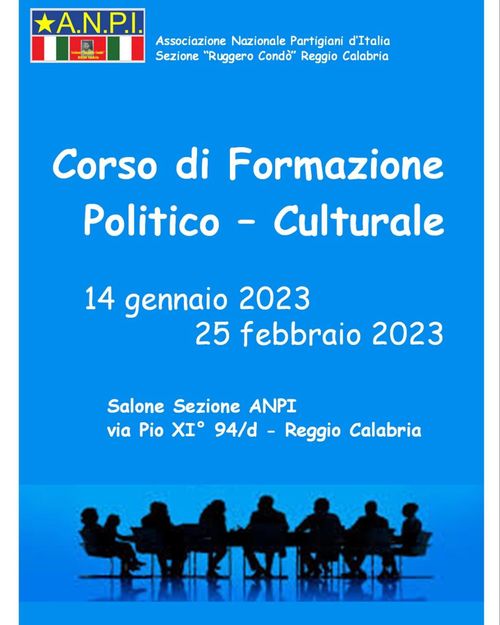 Corso di formazione Politico - Culturale