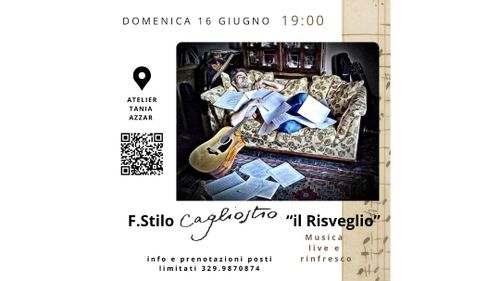F.Stilo Cagliostro in Atelier Musica live